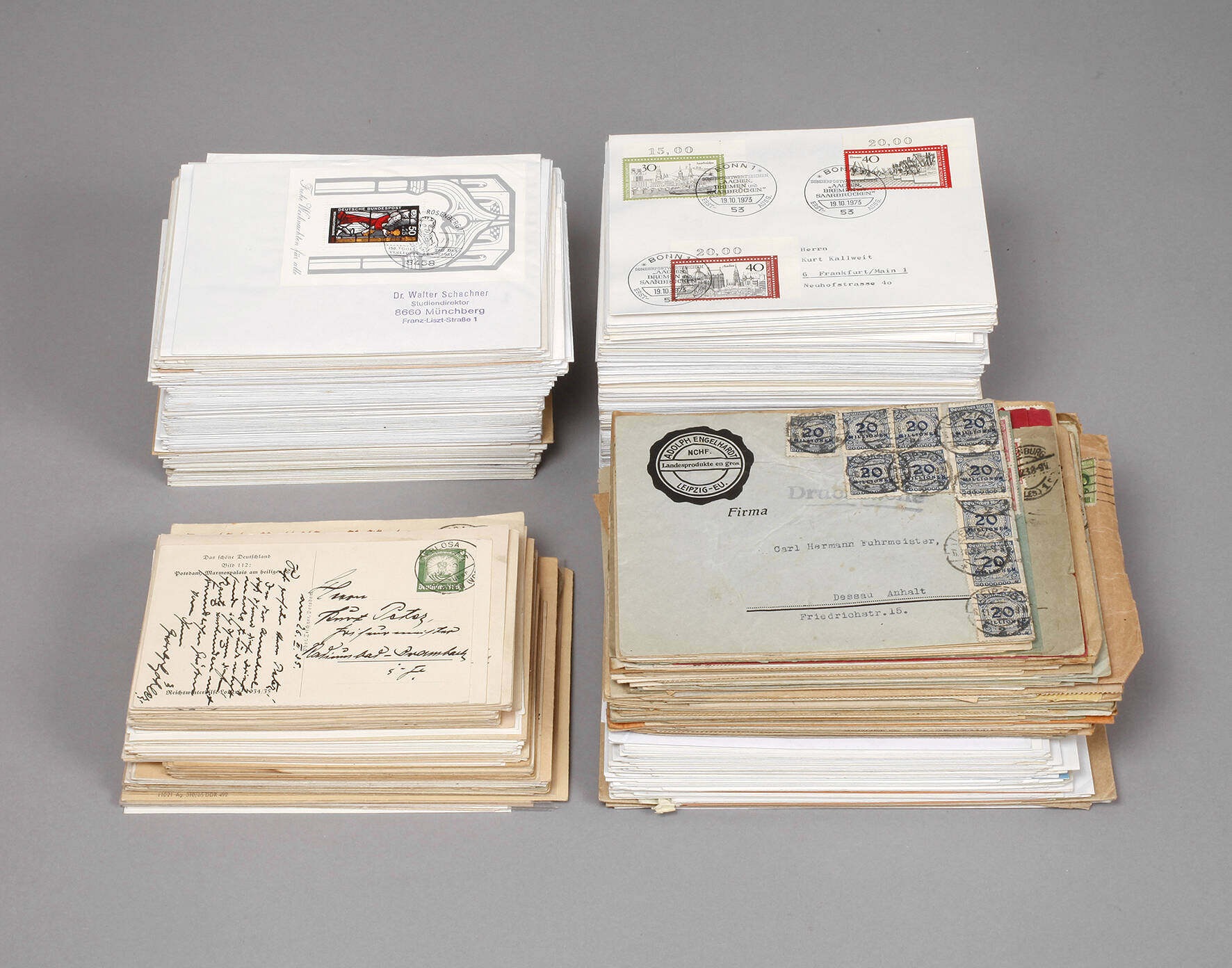 DR bis DDR Bedarfsbelege