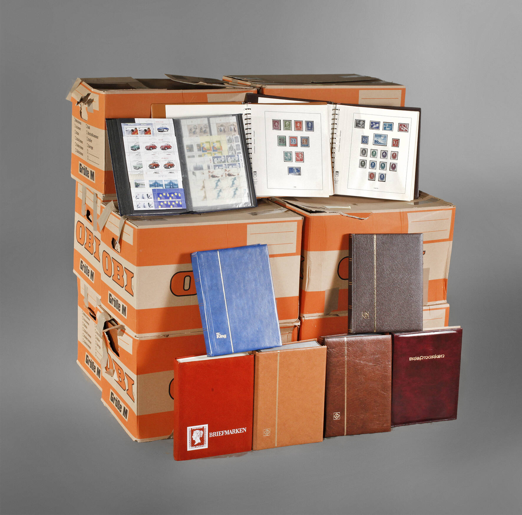 Großer Briefmarkennachlass DDR, Bund ab 1949