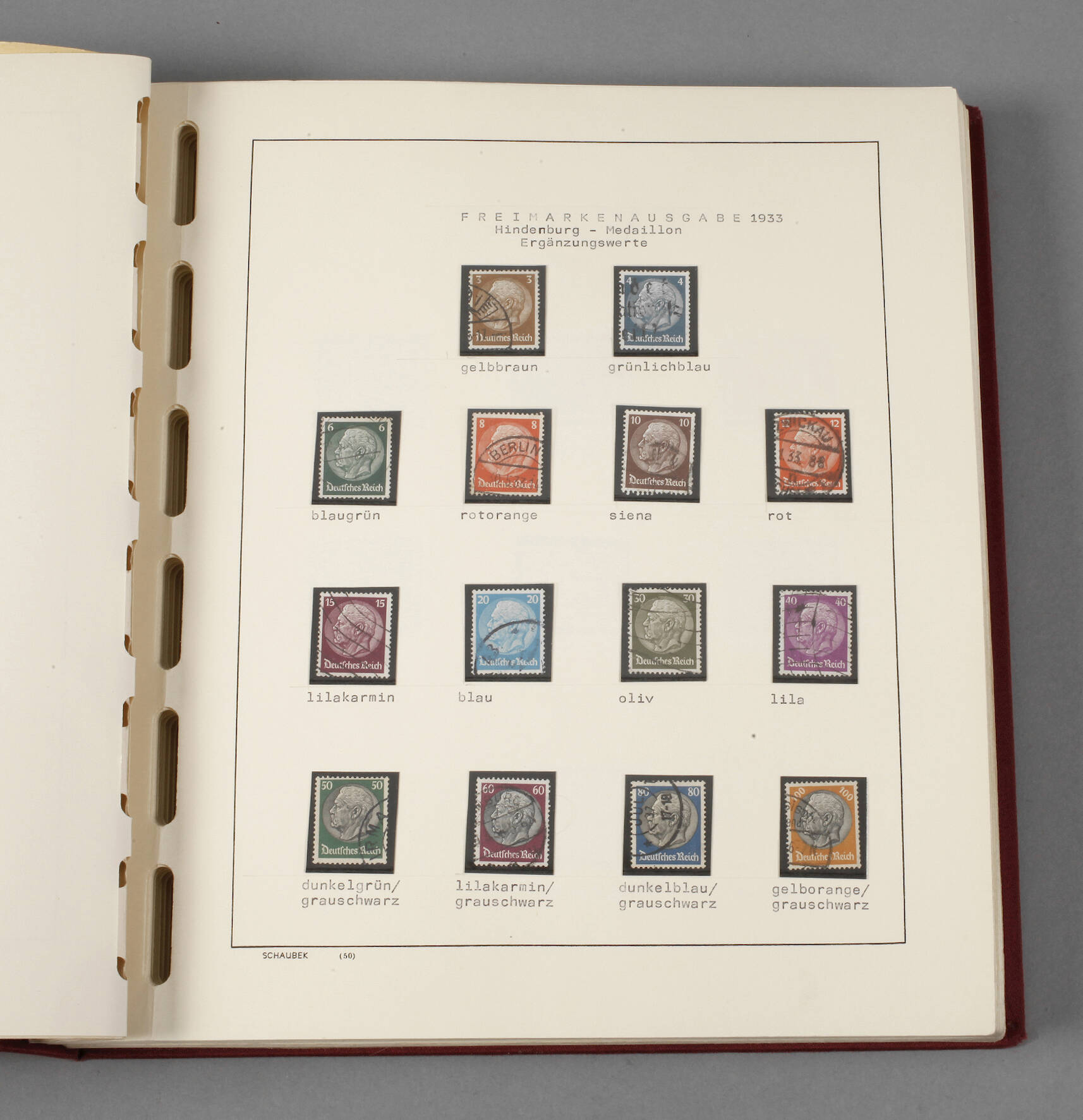 Briefmarken DR 1933–1945
