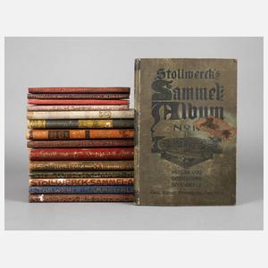 Konvolut Stollwercksammelalben