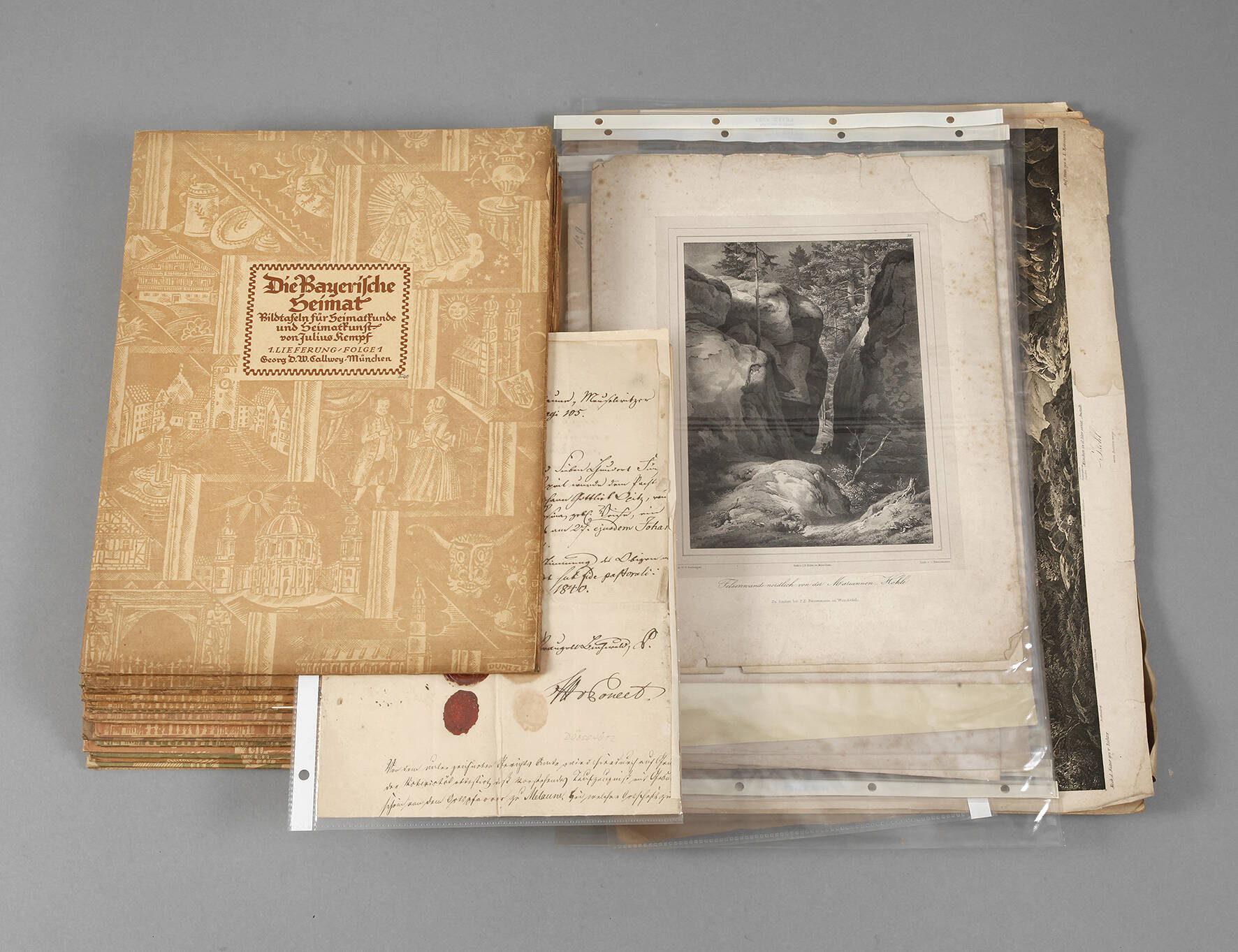 Konvolut Ansichten Bayern