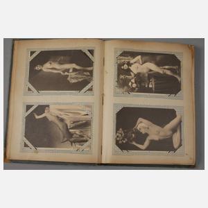 Postkartenalbum Erotik