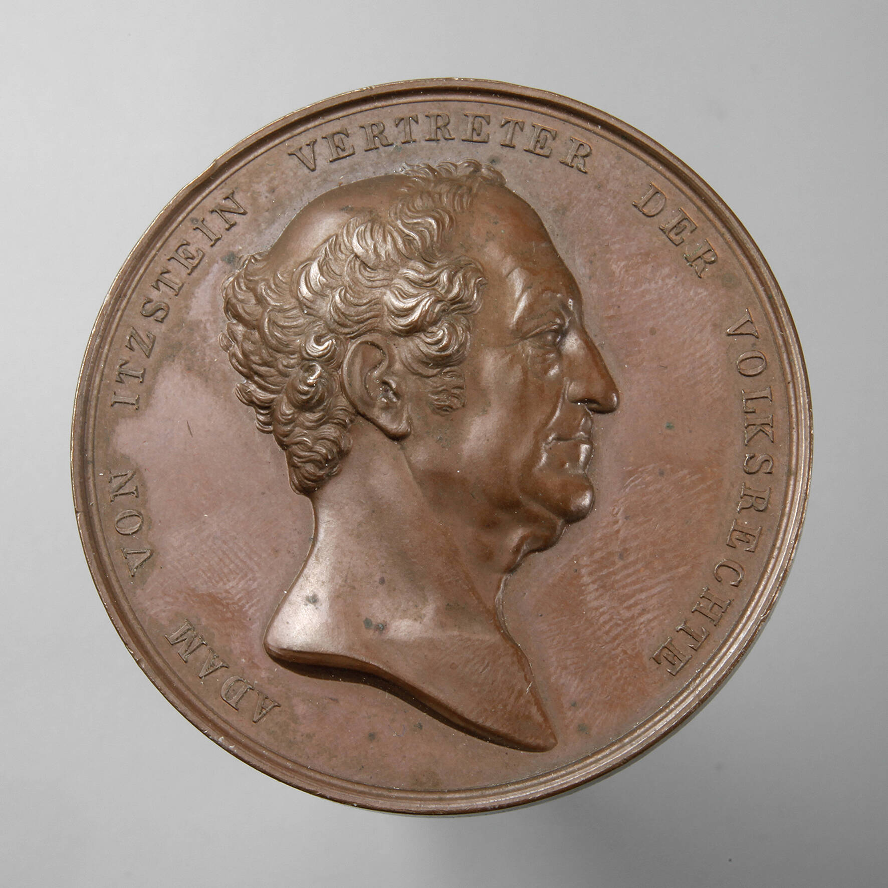 Medaille auf Adam von Itzstein