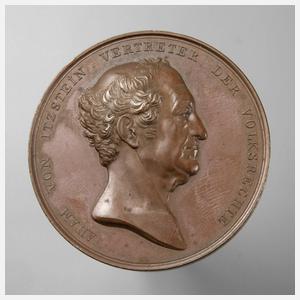 Medaille auf Adam von Itzstein