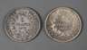 Zwei Francs-Münzen