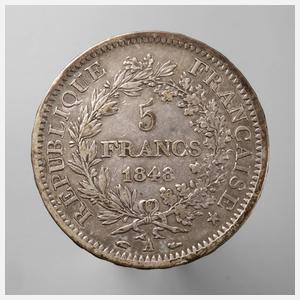 5 Francs 1848