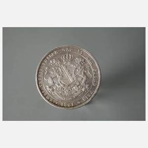 Taler 1861 Sachsen