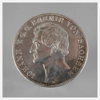 Taler 1861 Sachsen111