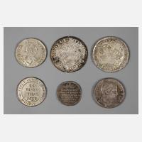 Konvolut Kleinmünzen Zschiesche & Köder111