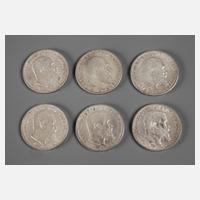 Konvolut 3 Mark Württemberg111