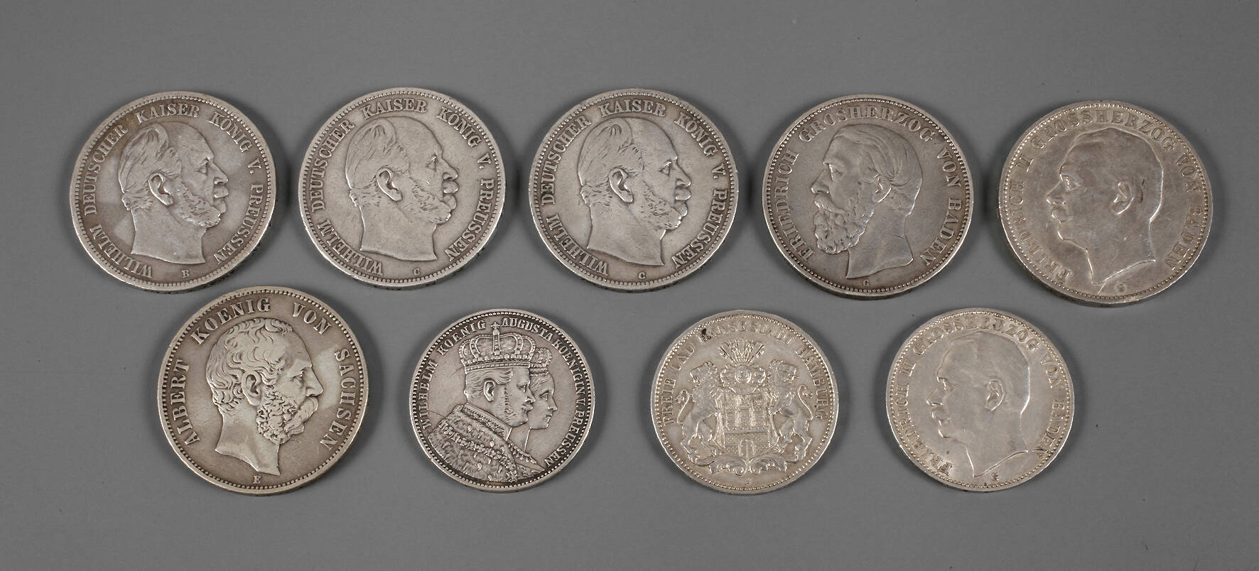 Konvolut Münzen Kaiserreich