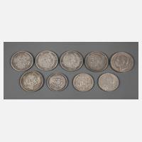 Konvolut Münzen Kaiserreich111