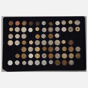 Buntes Münz-Konvolut