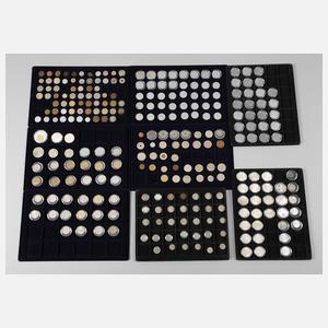 Buntes Münz-Konvolut