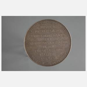 Medaille Graf Ernst Fürst zu Lippe 1897