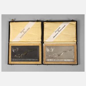 Paar Ehrenpreise des Deutschen Windhundklubs