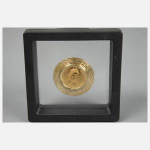 Medaillenbrosche Sissi