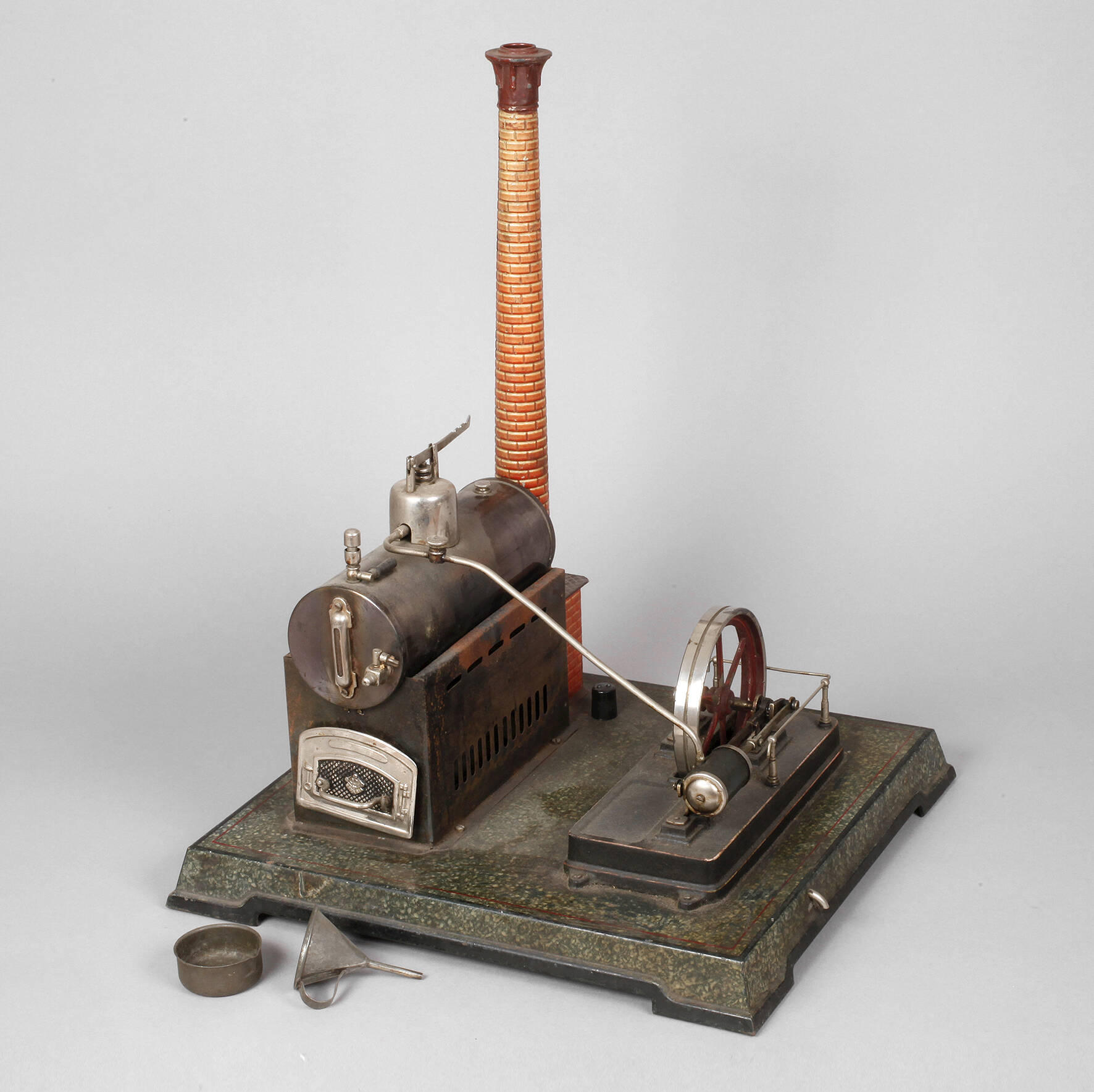 Bing liegende Dampfmaschine