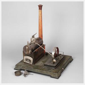 Bing liegende Dampfmaschine