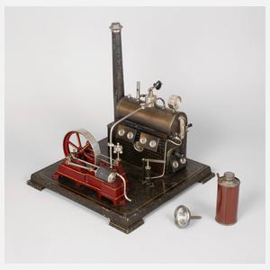 Ernst Plank liegende Dampfmaschine