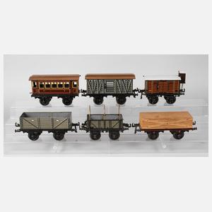 Bing Konvolut Gütenwagen