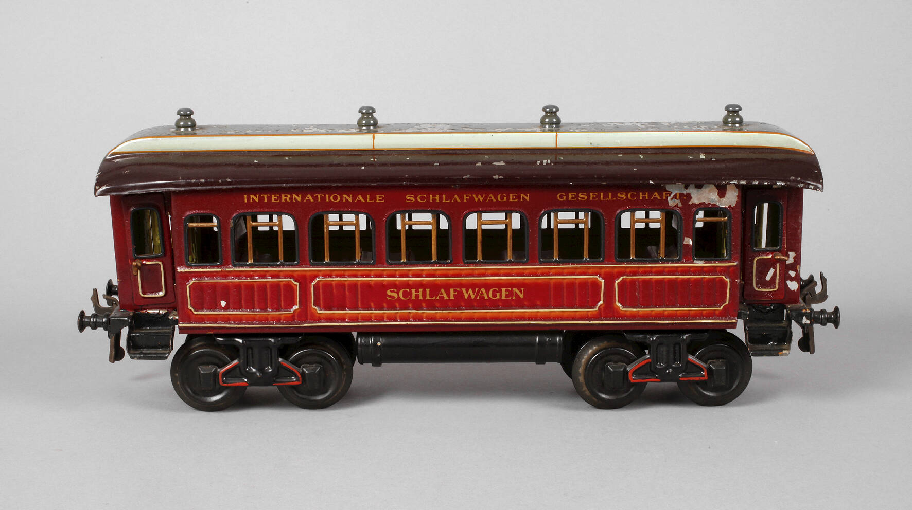 Bing Schlafwagen mit Inneneinrichtung