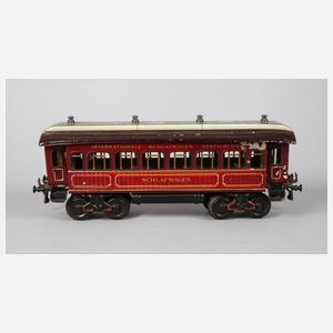 Bing Schlafwagen mit Inneneinrichtung