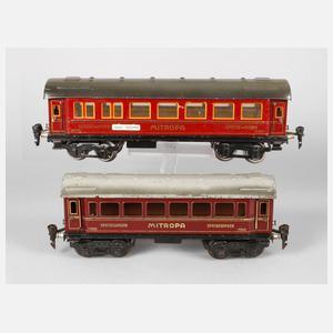 Märklin zwei Mitropa Speisewagen