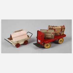 Märklin Zeitungswagen und Gepäckwagen