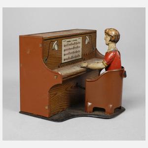 Gely Spieluhr Student als Pianist