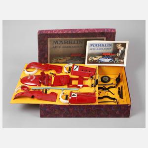 Märklin Auto-Baukasten Chassis und Rennwagen-Karosserie