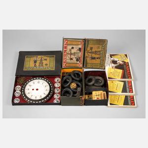 Märklin Konvolut Metallbaukästen und Anleitungshefte