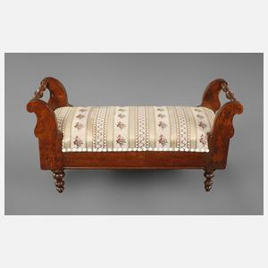 Puppenbank Biedermeier