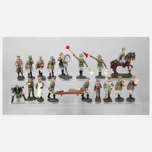 Elastolin Konvolut Massesoldaten