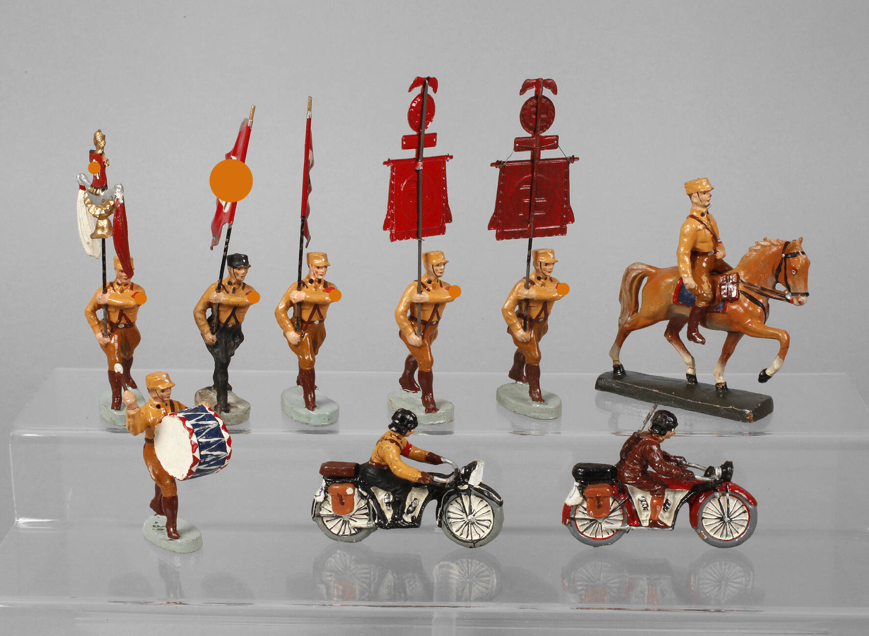 Elastolin Konvolut Parteifiguren