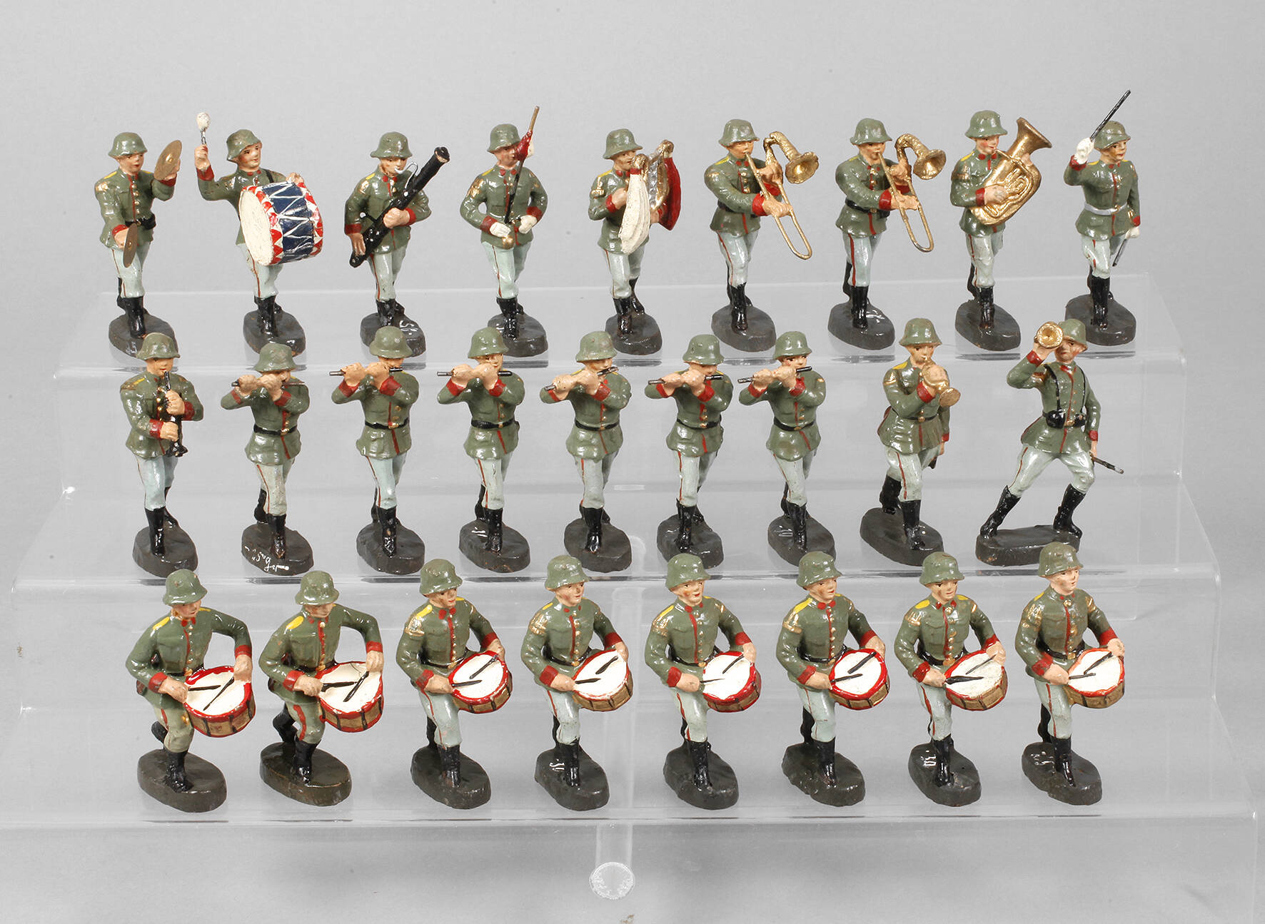 Elastolin Konvolut Marschmusiker