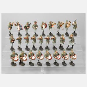 Elastolin Konvolut Marschmusiker