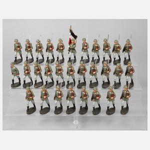 Elastolin Konvolut Paradesoldaten