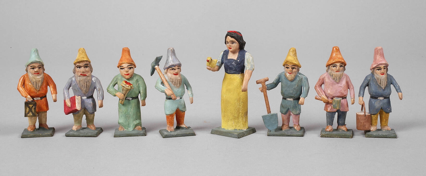 Grulicher Schneewittchen mit den Zwergen