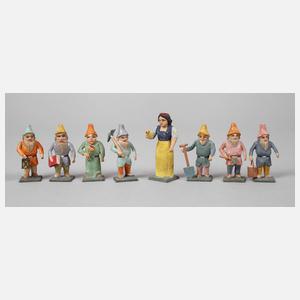 Grulicher Schneewittchen mit den Zwergen