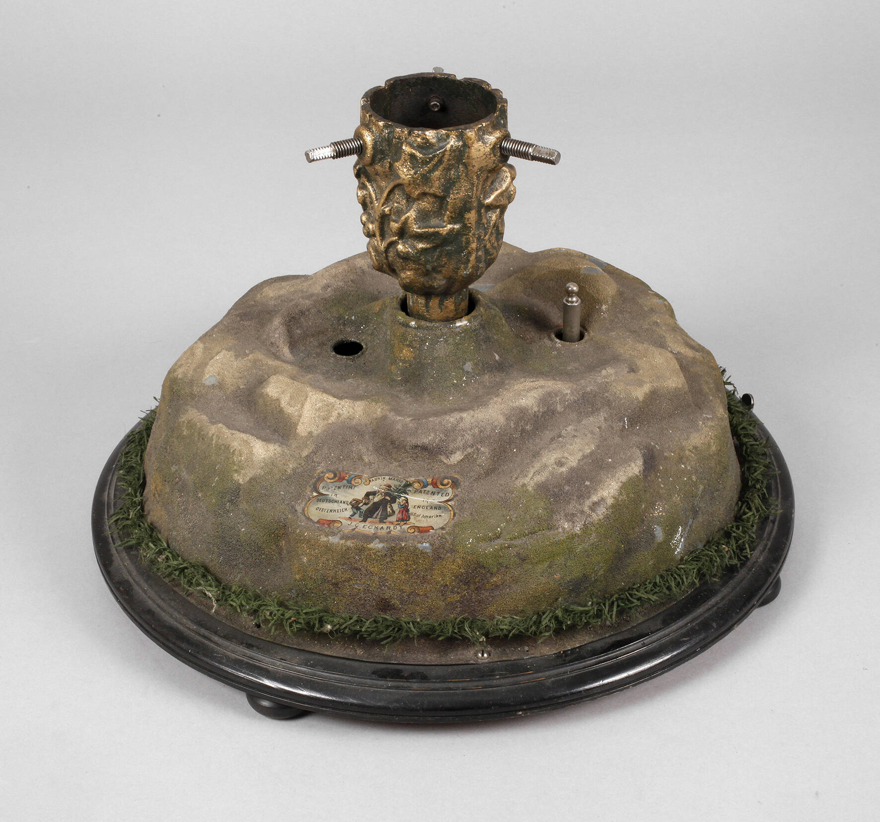 Christbaumständer mit Spieluhr