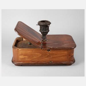 Christbaumständer mit Plattenspielwerk