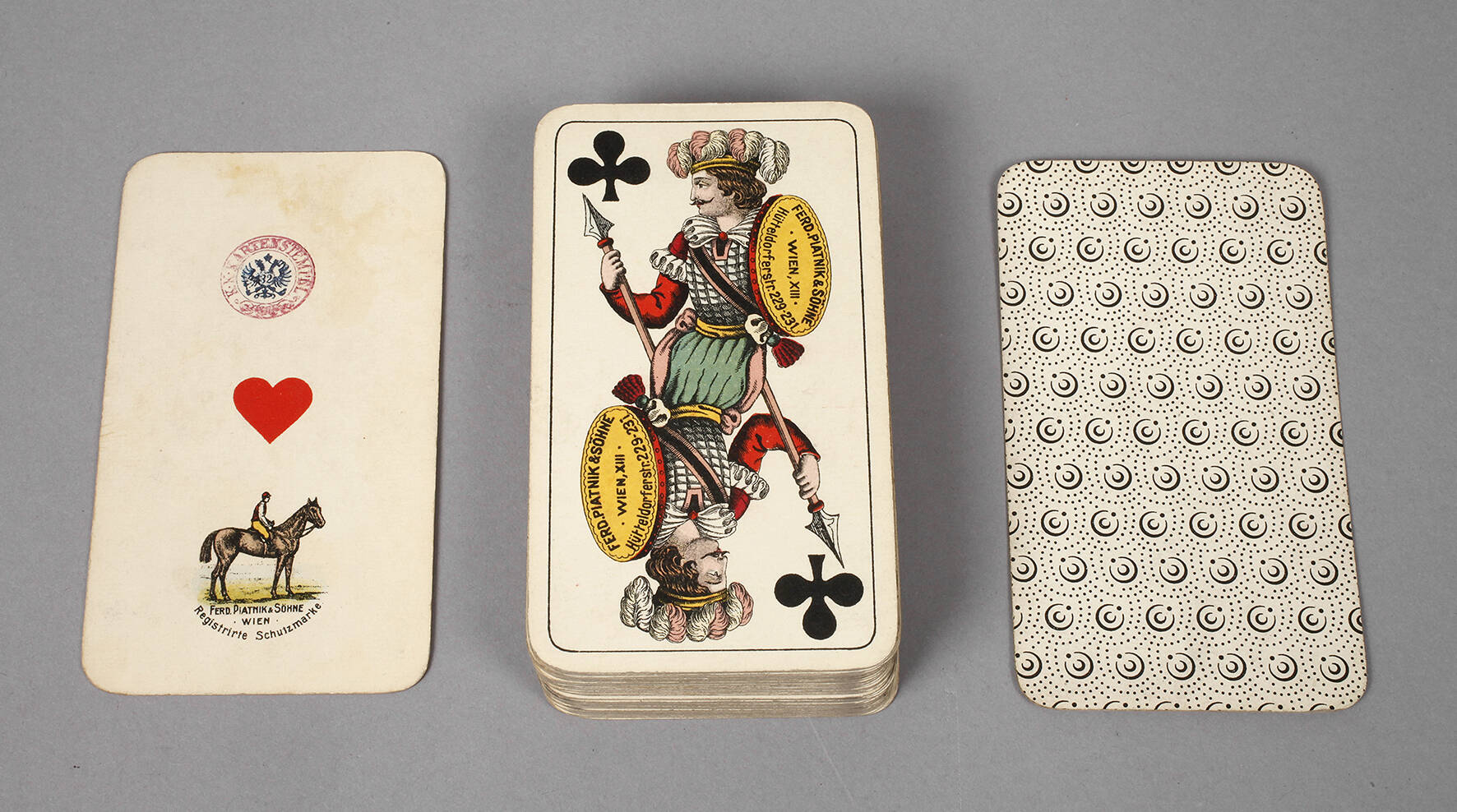 Piatnik Tarockkarten "Industrie und Glück"