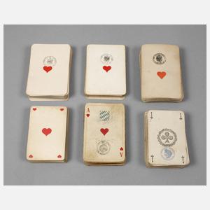 Konvolut Spielkarten