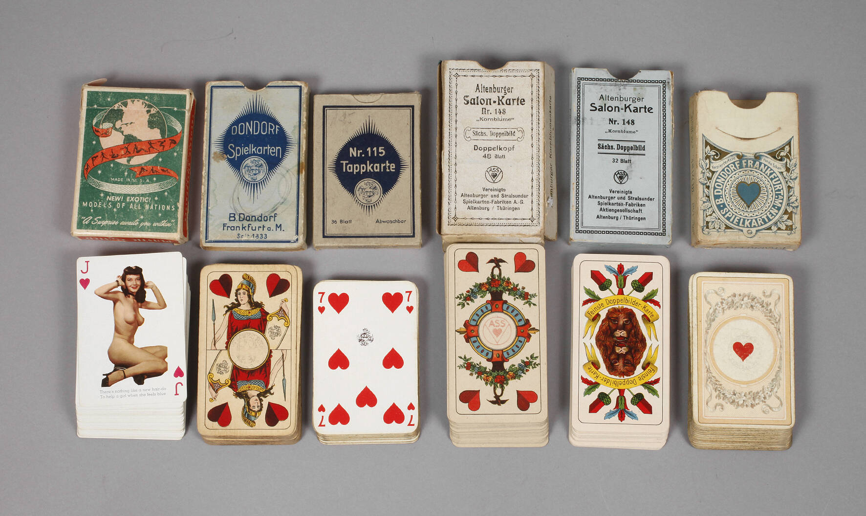 Konvolut Spielkarten