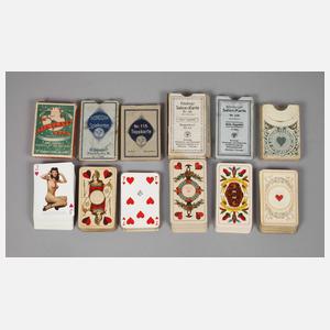 Konvolut Spielkarten