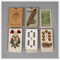 Drei Werbe-Skatkarten111