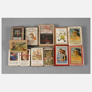 Konvolut Quartett-Spiele