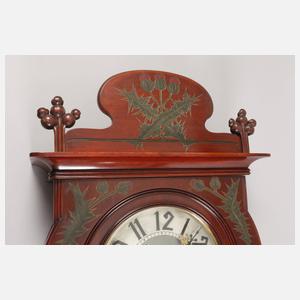 Feine Jugendstilwanduhr