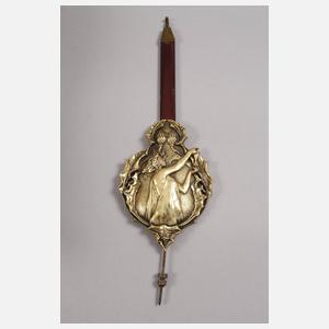 Feine Jugendstilwanduhr